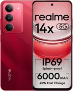realme 14x 5G (Jewel Red, 128 GB) (6 GB RAM)