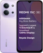 REDMI 15C 5G (Dusk Purple, 128 GB) (6 GB RAM)