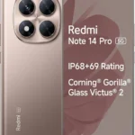 REDMI Note 14 Pro 5G (Champagne Gold, 256 GB) (8 GB RAM)